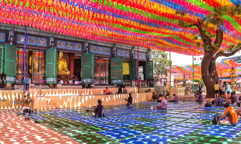 Jogyesa Temple in Seoul Jogyesa Temple in Seoul