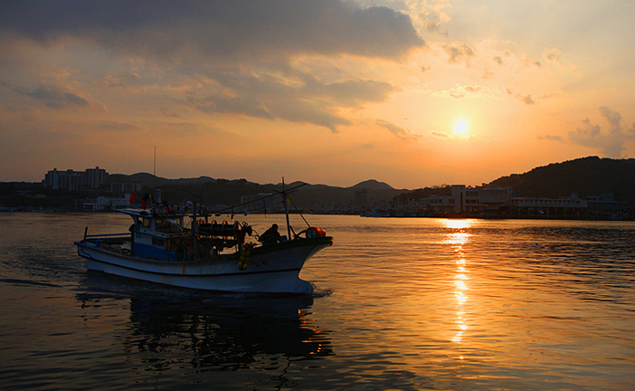 Sunset at Guryongpo Beach Sunset at Guryongpo Beach